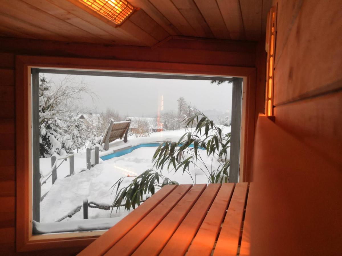Sen Sosen - Czarujacy Dom Z Sauna, Basenem I Stodola Lekawica  المظهر الخارجي الصورة